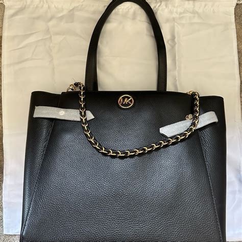 michael kors carmen large belted tote